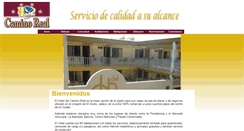 Desktop Screenshot of hoteldelcaminoreal.com
