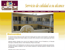 Tablet Screenshot of hoteldelcaminoreal.com